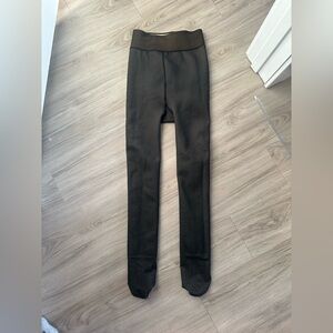 Blacked Fleece Lined Tights